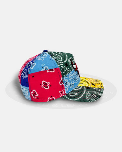 Chicago Bulls Colored Paisley Patch 9Forty A-Frame Snapback Hat