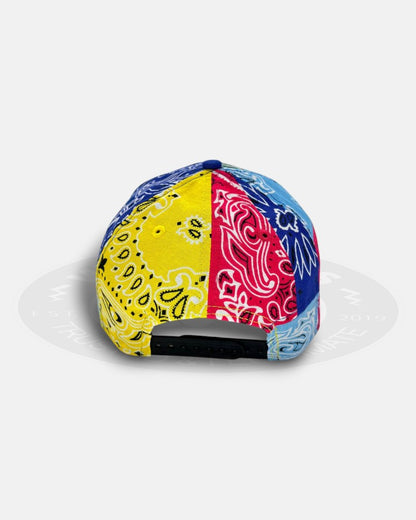 Chicago Bulls Colored Paisley Patch 9Forty A-Frame Snapback Hat