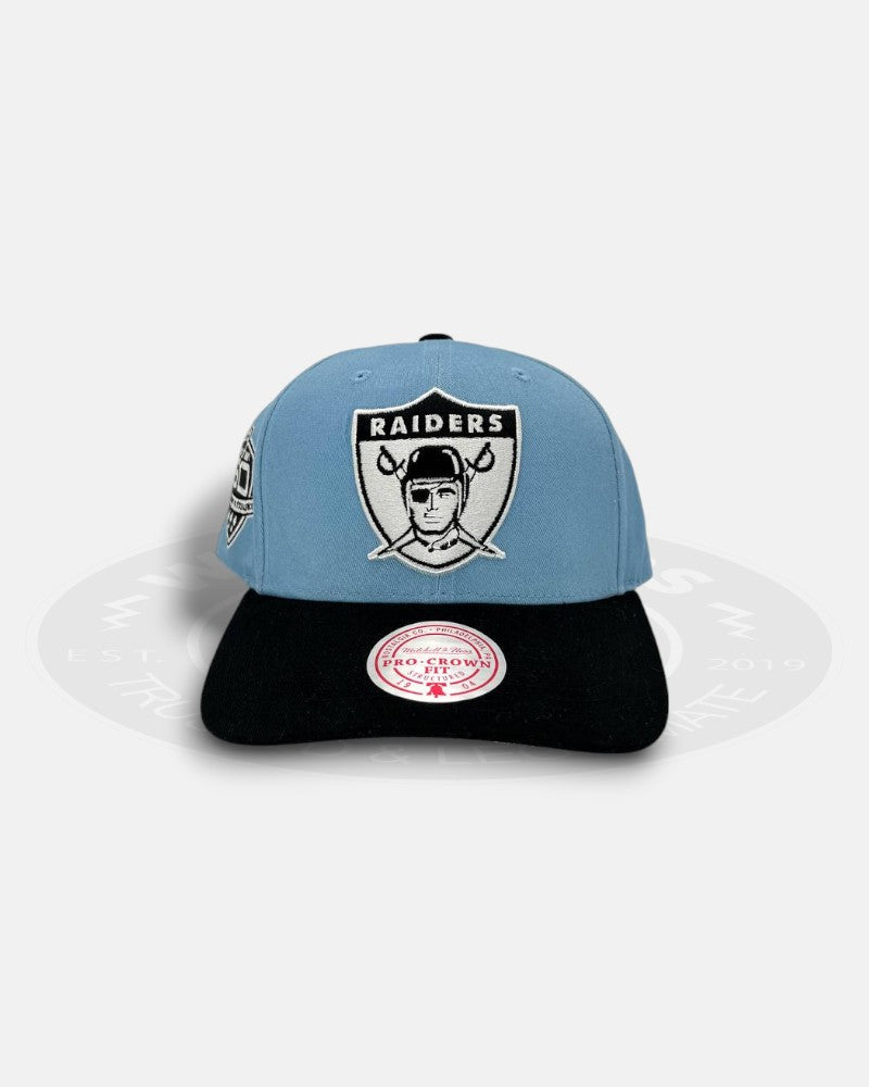 Las Vegas Raiders 1960-2009 50th Commitment to Excellence Pro Crown Snapback Hat