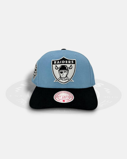 Las Vegas Raiders 1960-2009 50th Commitment to Excellence Pro Crown Snapback Hat