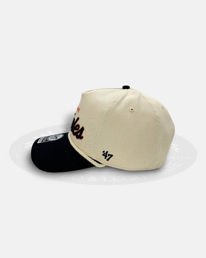 Baltimore Orioles Script Rope 47 Hitch Adjustable Snapback Hat