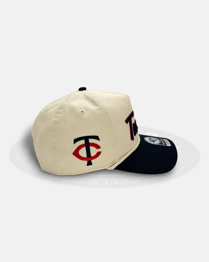 Minnesota Twins Script Rope 47 Hitch Adjustable Snapback Hat