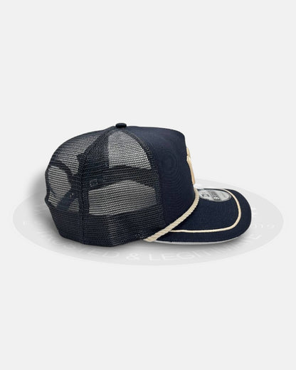 New York Yankees Rope Trucker 9Fifty A-Frame Snapback Hat