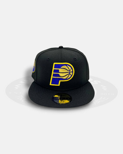 Indiana Pacers Logo Black 59Fifty Fitted Hat