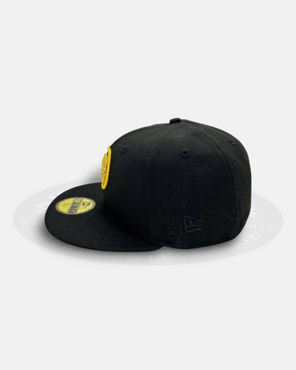 Indiana Pacers Logo Black 59Fifty Fitted Hat