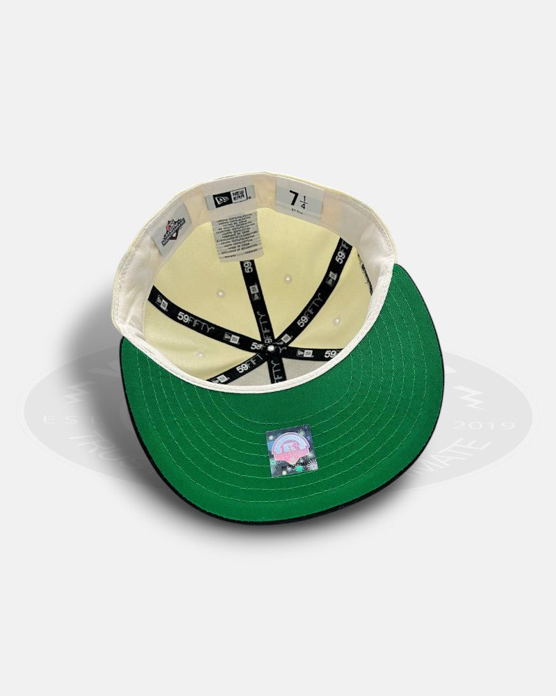 Binghamton Rumble Ponies Star Crest Chrome/Black Two Tone Series 59Fifty Fitted Hat