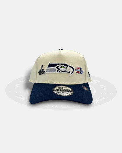 Seattle Seahawks Super Bowl Logo A-Frame 9Forty Snapback Hat