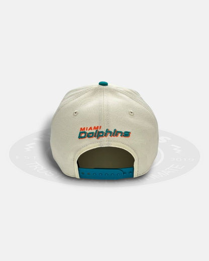 Miami Dolphins Super Bowl Logo A-Frame 9Forty Snapback Hat