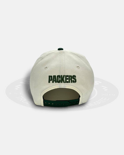Green Bay Packers Super Bowl Logo A-Frame 9Forty Snapback Hat