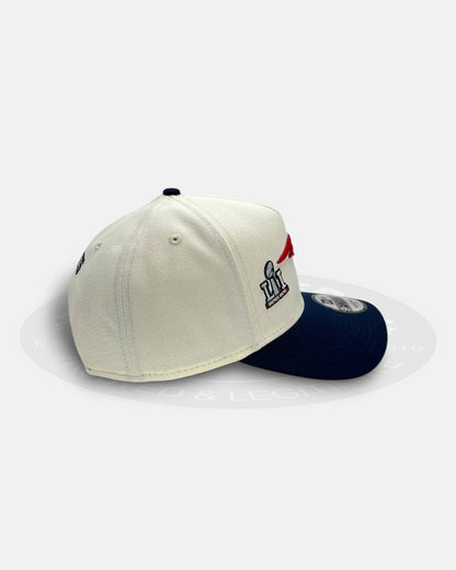 New England Patriots Bowl Logo A-Frame 9Forty Snapback Hat