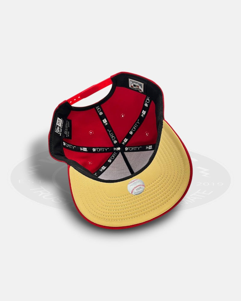 Anaheim Angels Year of the Snake Red A-Frame 9Forty Snapback Hat