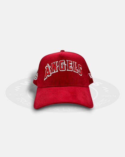 Anaheim Angels Velour Cord 9FORTY A-Frame Snapback Hat