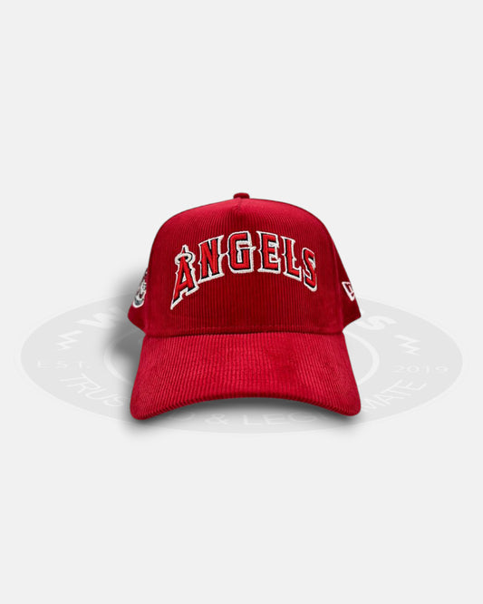 Anaheim Angels Velour Cord 9FORTY A-Frame Snapback Hat