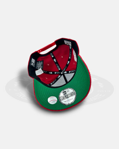 Anaheim Angels Velour Cord 9FORTY A-Frame Snapback Hat
