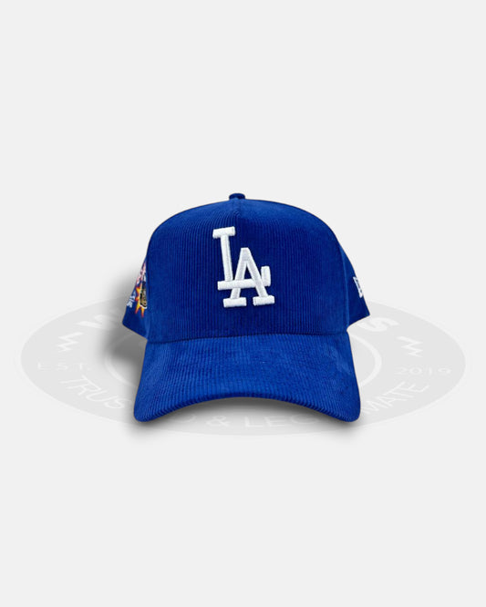 Los Angeles Dodgers Velour Cord 9FORTY A-Frame Snapback Hat