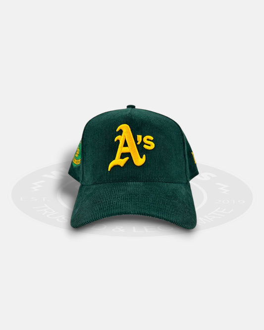 Oakland Athletics Velour Cord 9FORTY A-Frame Snapback Hat