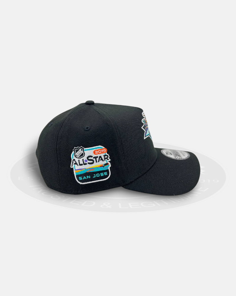 San Jose Sharks Aztec All-Star Black 9FORTY A-Frame Snapback