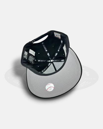 New York Mets Midnight Linework Prime 9FORTY A-Frame Snapback Hat