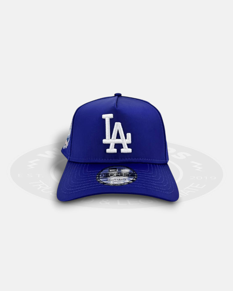 Los Angeles Dodgers Satin Official Team Color 9FORTY A-Frame Snapback Hat
