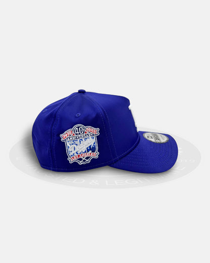 Los Angeles Dodgers Satin Official Team Color 9FORTY A-Frame Snapback Hat