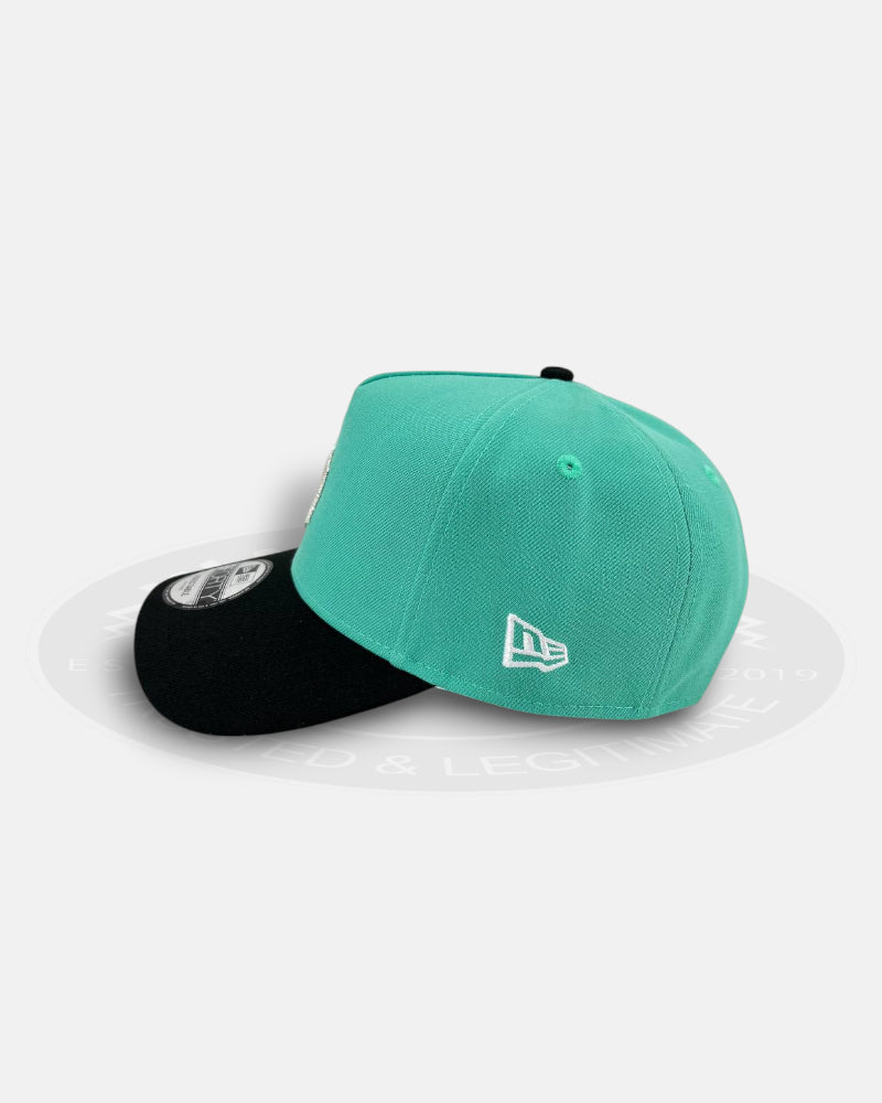 Detroit Tigers Silver Teal 9FORTY A-Frame Snapback Hat
