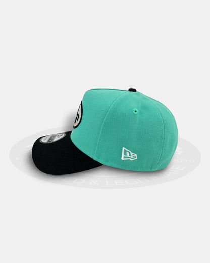 San Francisco 49ers Silver Teal 9FORTY A-Frame Snapback Hat