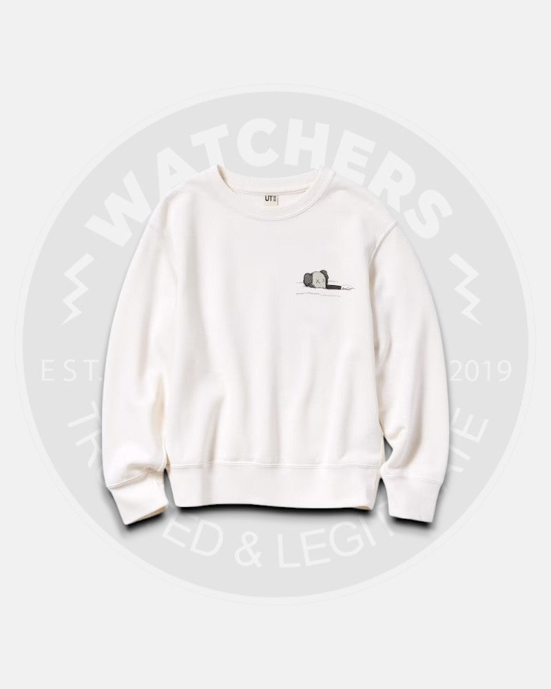 Kids Kaws x Uniqlo White Sweatshirt