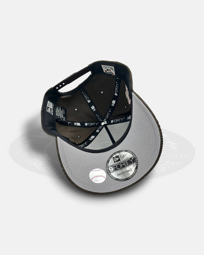 San Diego Padres 20th Year PetcoPark Corduroy Brown A-Frame 9Forty Snapback Hat