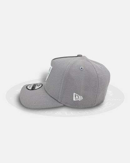 Las Vegas Raiders Ash Fade Monochrome 9FORTY A-Frame Snapback Hat