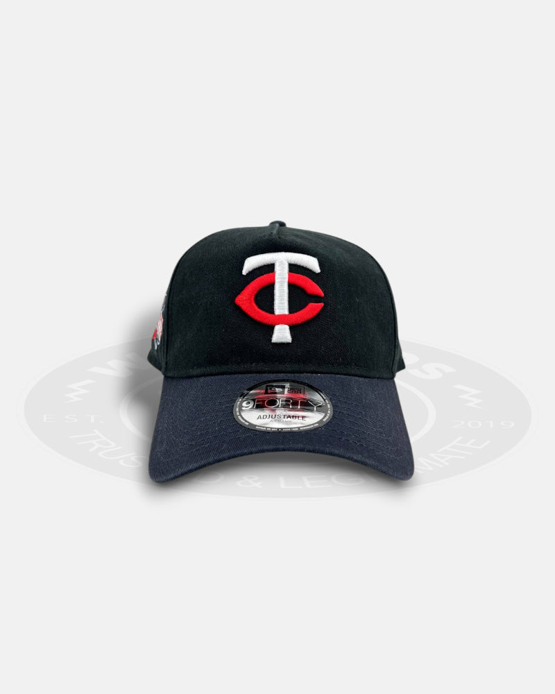 Minnesota Twins Faded Dye 9FORTY A-Frame Snapback Hat
