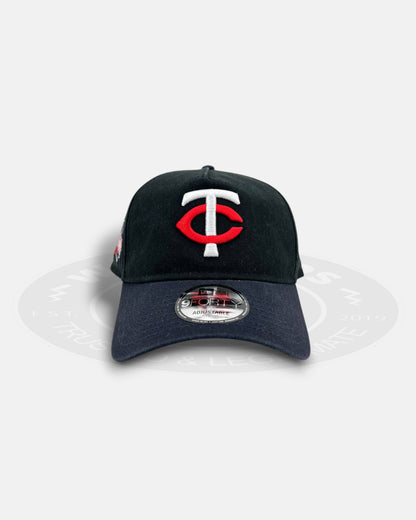 Minnesota Twins Faded Dye 9FORTY A-Frame Snapback Hat