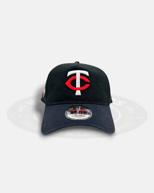 Minnesota Twins Faded Dye 9FORTY A-Frame Snapback Hat