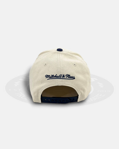 New York Yankees Vault Script Pro Pinch Snapback Hat