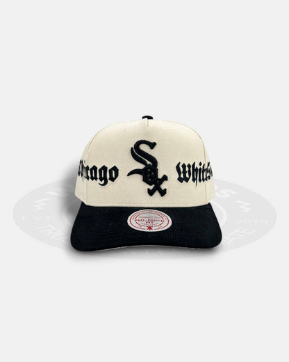 Chicago White Sox Vault Script Pro Pinch Snapback Hat