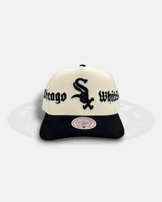 Chicago White Sox Vault Script Pro Pinch Snapback Hat