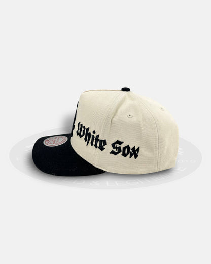 Chicago White Sox Vault Script Pro Pinch Snapback Hat