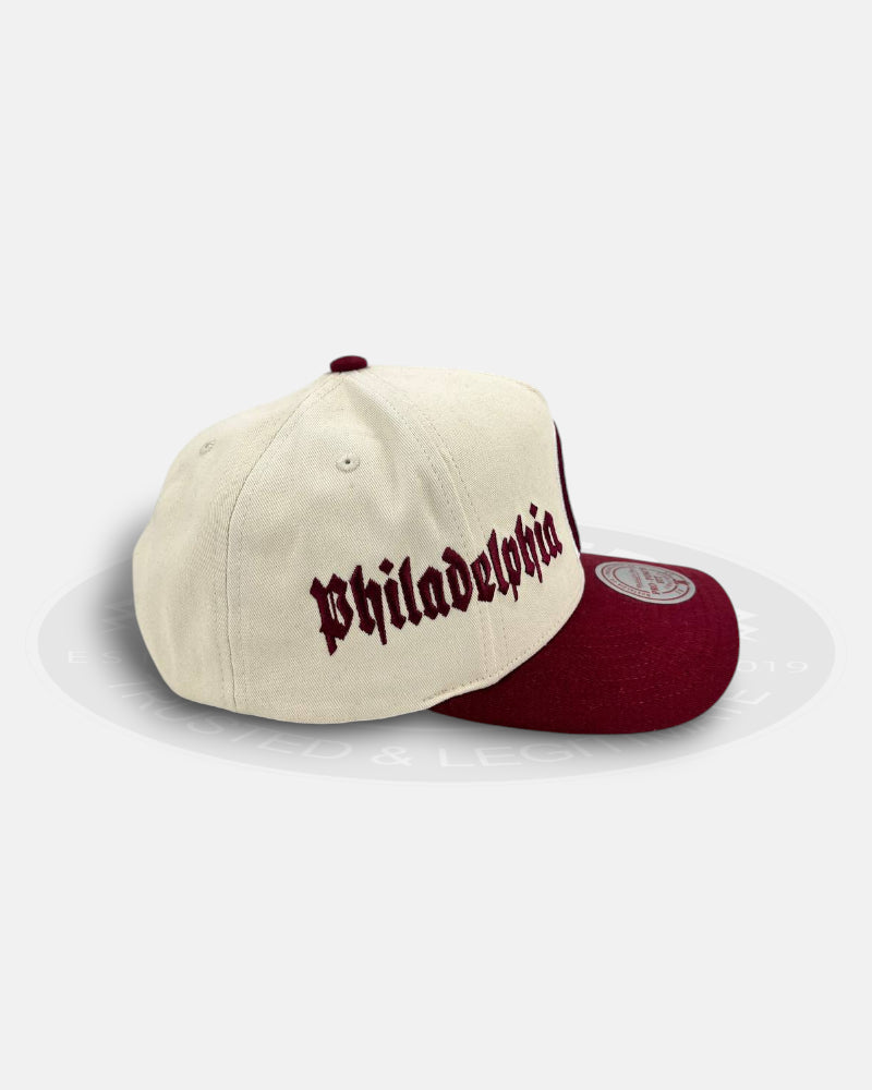 Philadelphia Phillies Vault Script Pro Pinch Snapback Hat
