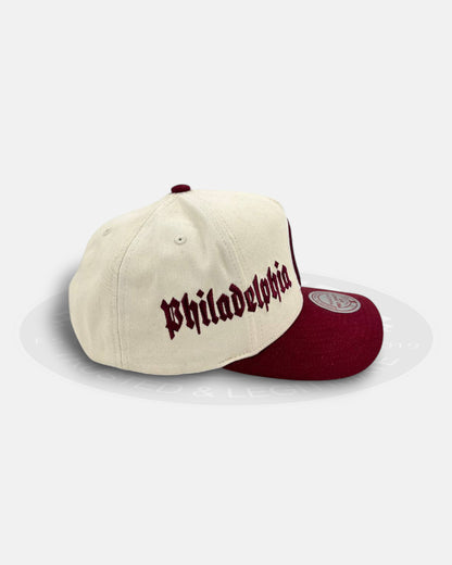 Philadelphia Phillies Vault Script Pro Pinch Snapback Hat