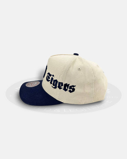 Detroit Tigers Vault Script Pro Pinch Snapback Hat