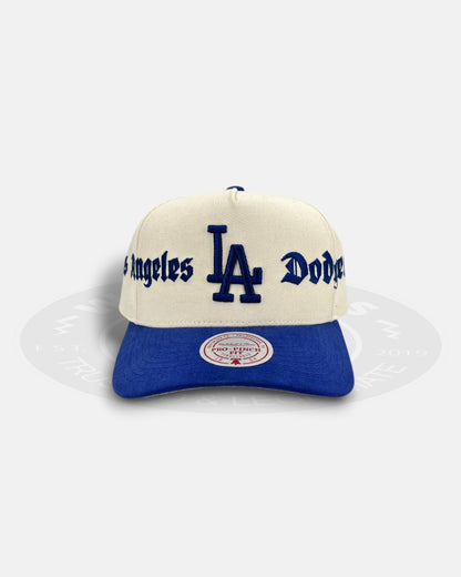 Los Angeles Dodgers Vault Script Pro Pinch Snapback Hat