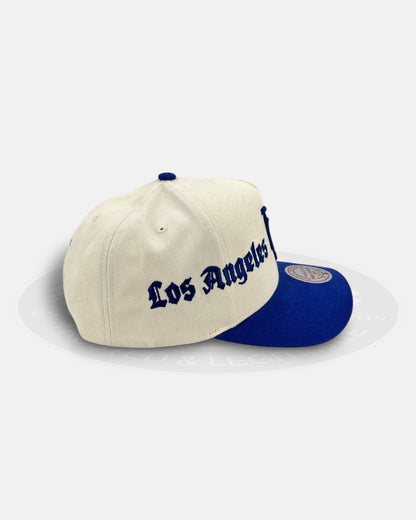 Los Angeles Dodgers Vault Script Pro Pinch Snapback Hat