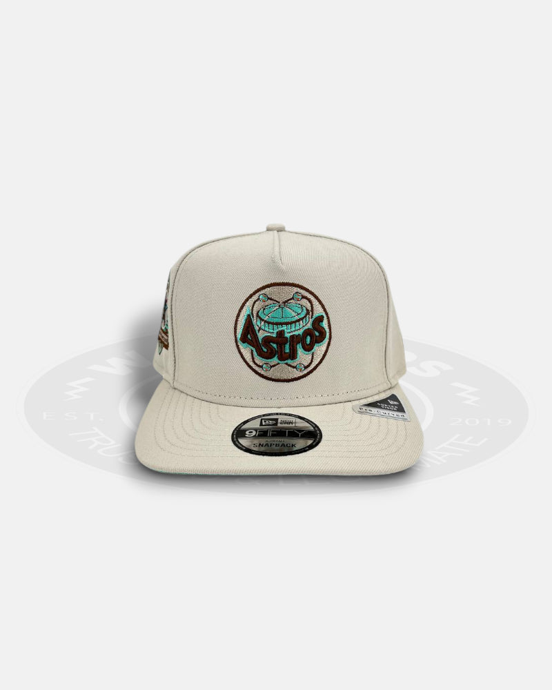 Houston Astros Dome Mint 9FIFTY A-Frame Snapback Hat