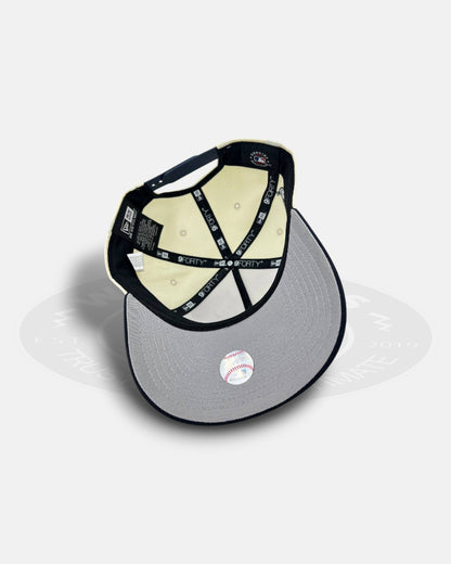 Detroit Tigers Chrome Navy Ballpark Two Tone 9FORTY A-Frame Snapback Hat