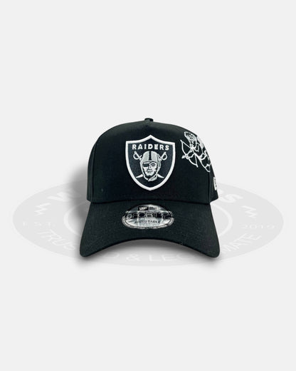 Las Vegas Raiders Cherub Team Color 9FORTY A-Frame Snapback Hat