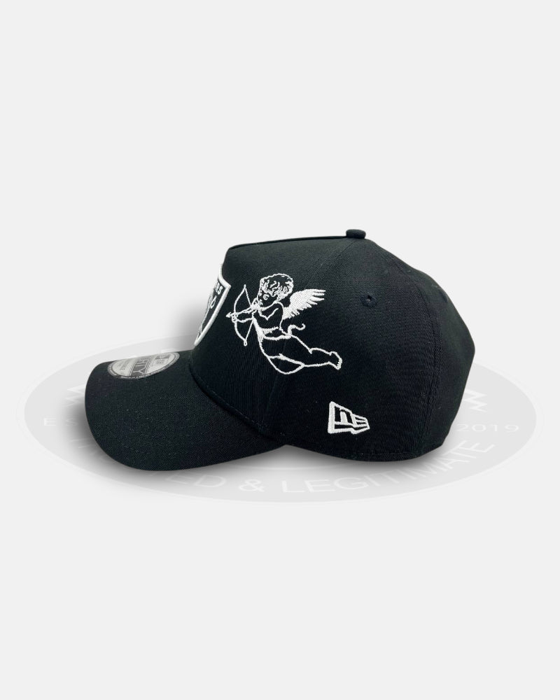 Las Vegas Raiders Cherub Team Color 9FORTY A-Frame Snapback Hat
