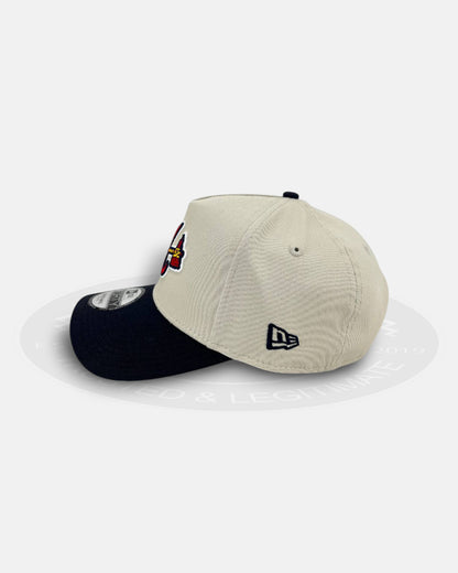 Atlanta Braves 00 All Star Stone 9FORTY A-Frame Snapback Hat