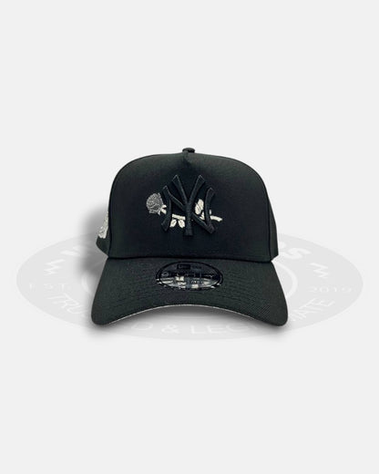 New York Yankees 2000 Subway Series Rose Black 9Forty A-Frame Snapback Hat