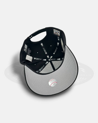 New York Yankees 2000 Subway Series Rose Black 9Forty A-Frame Snapback Hat