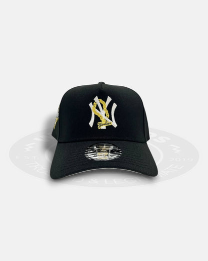New York Yankees 2000 World Series Gold Chain 9Forty A-Frame Snapback Hat