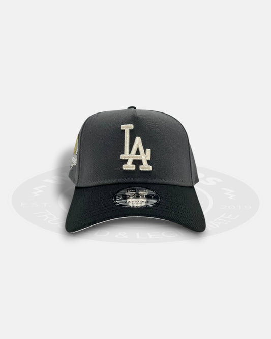 Los Angeles Dodgers 2024 World Series Champion Two Tone 9Forty A-Frame Snapback Hat